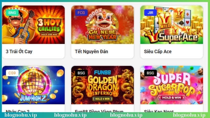 Nổ hũ Fun88 cơ hội làm giàu nhanh