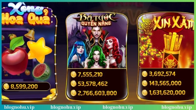 Ưu điểm nổi bật nổ hũ săn thưởng lớn cơ hội thành triệu phú Rikvip